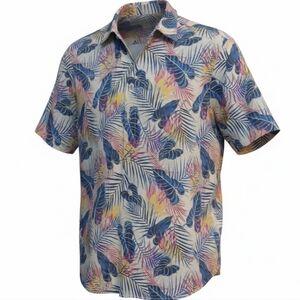 Tommy Bahama - Tropical Floral, Short Sleeves, Button Down Shirt, Pocket,  XXL,